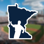 The Kirby Minnesota Baseball Vinyl Sticker