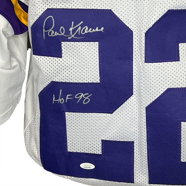 paul krause autographed jersey