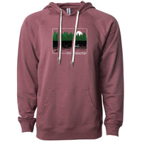 Night on the Lake Minnesota Lightweight Hoodie