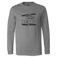 Couple, Two, Three Beers Minnesota Long Sleeve T-Shirt