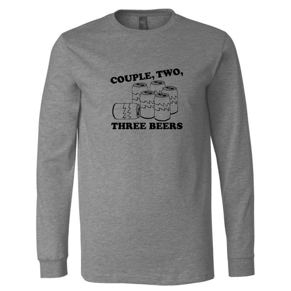 Couple, Two, Three Beers Minnesota Long Sleeve T-Shirt