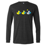 Pickleball Duck Duck Grey Duck Minnesota Long Sleeve T-Shirt