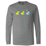 Pickleball Duck Duck Grey Duck Minnesota Long Sleeve T-Shirt