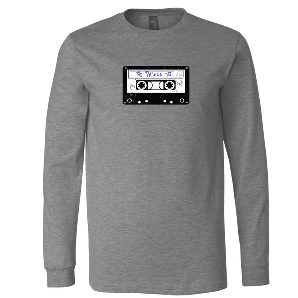 Prince Cassette Tape Minnesota Long Sleeve T-Shirt