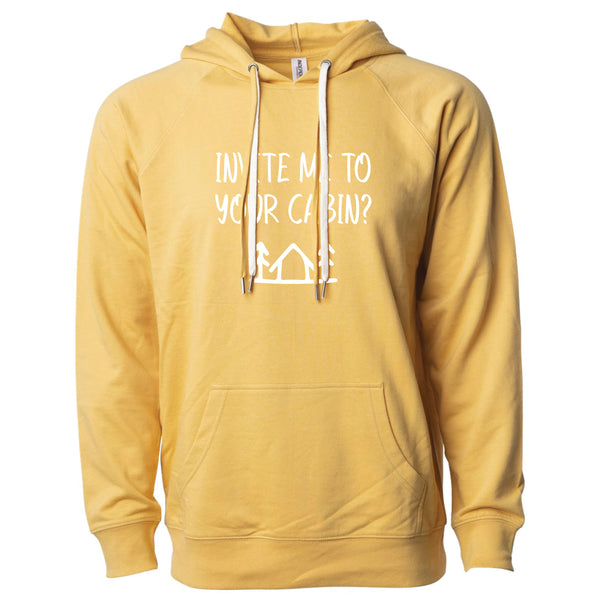 Invite Me To Your Cabin? Minnesota Lightweight Hoodie