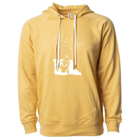 Snowmobile Minnesota Lightweight Hoodie