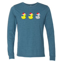 Christmas Duck Duck Grey Duck Minnesota Long Sleeve T-Shirt