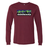 Northern Lights Minnesota Long Sleeve T-Shirt
