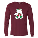 Santa Bear Minnesota Long Sleeve T-Shirt