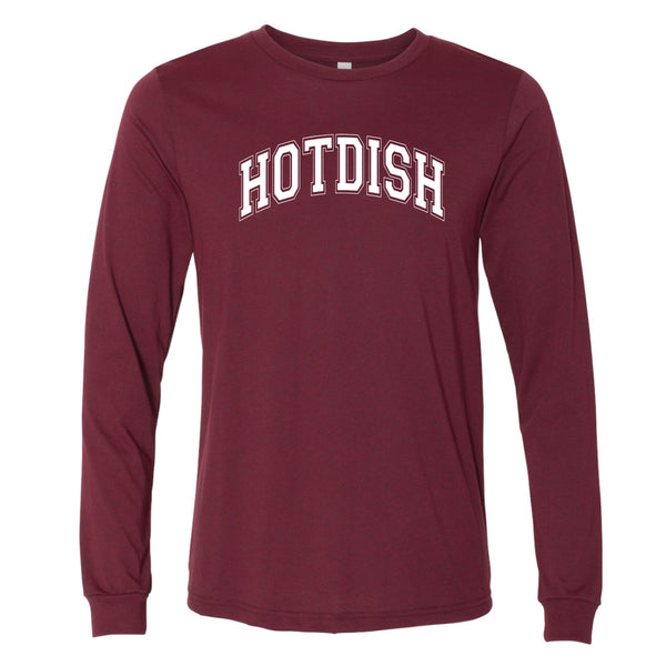 Varsity Hotdish Minnesota Long Sleeve T-Shirt
