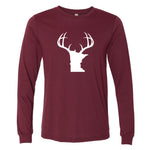 Minnesota White Antlers Long Sleeve T-Shirt