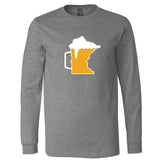 Beer Mug Minnesota Long Sleeve T-Shirt