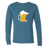 Beer Mug Minnesota Long Sleeve T-Shirt