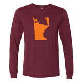 Hunting Minnesota Long Sleeve T-Shirt