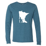 Ice Fishing Minnesota Long Sleeve T-Shirt