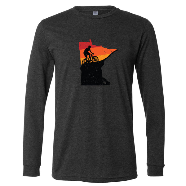 Retro Bike Minnesota Long Sleeve T-Shirt