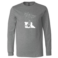 Snowmobile Minnesota Long Sleeve T-Shirt