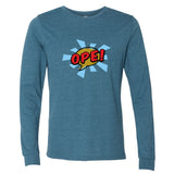 Ope! Pop Art Minnesota Long Sleeve T-Shirt