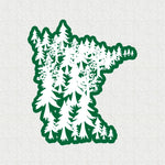 Minnesota Trees Vinyl Sticker
