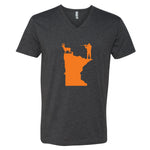 Hunting Minnesota V-Neck T-Shirt