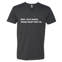 Sneak Past Ya' Minnesota V-Neck T-Shirt