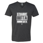 Straight Outta Minnesota V-Neck T-Shirt