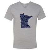 Minnesota Everything V-Neck T-Shirt