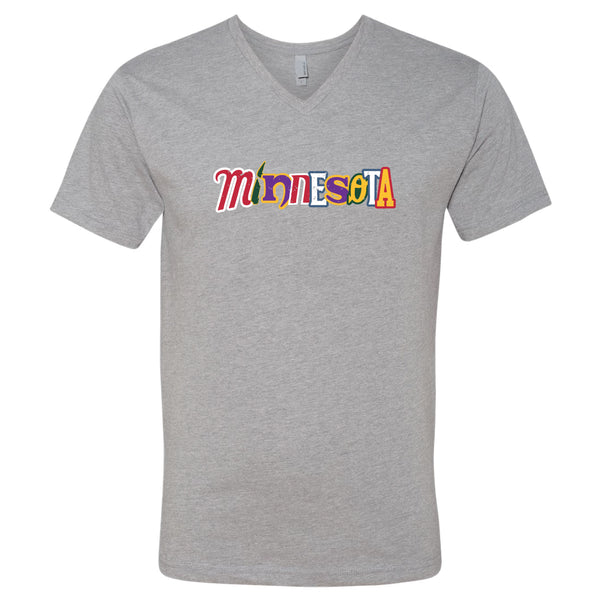 Go Team! Minnesota V-Neck T-Shirt