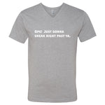 Sneak Past Ya' Minnesota V-Neck T-Shirt