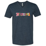 Go Team! Minnesota V-Neck T-Shirt