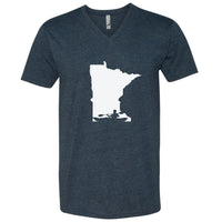 Kayak Minnesota V-Neck T-Shirt