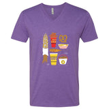 State Fair Food Minnesota V-Neck T-Shirt