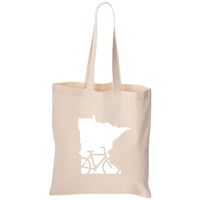 Bike Minnesota Canvas Tote Bag