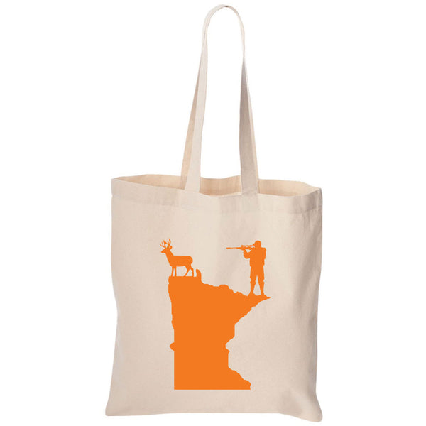 Hunting Minnesota Canvas Tote Bag