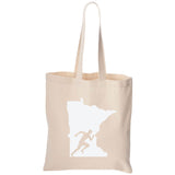 Running Minnesota Canvas Tote Bag