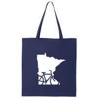 Bike Minnesota Canvas Tote Bag