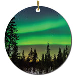 Northern Lights Minnesota Christmas Ornament