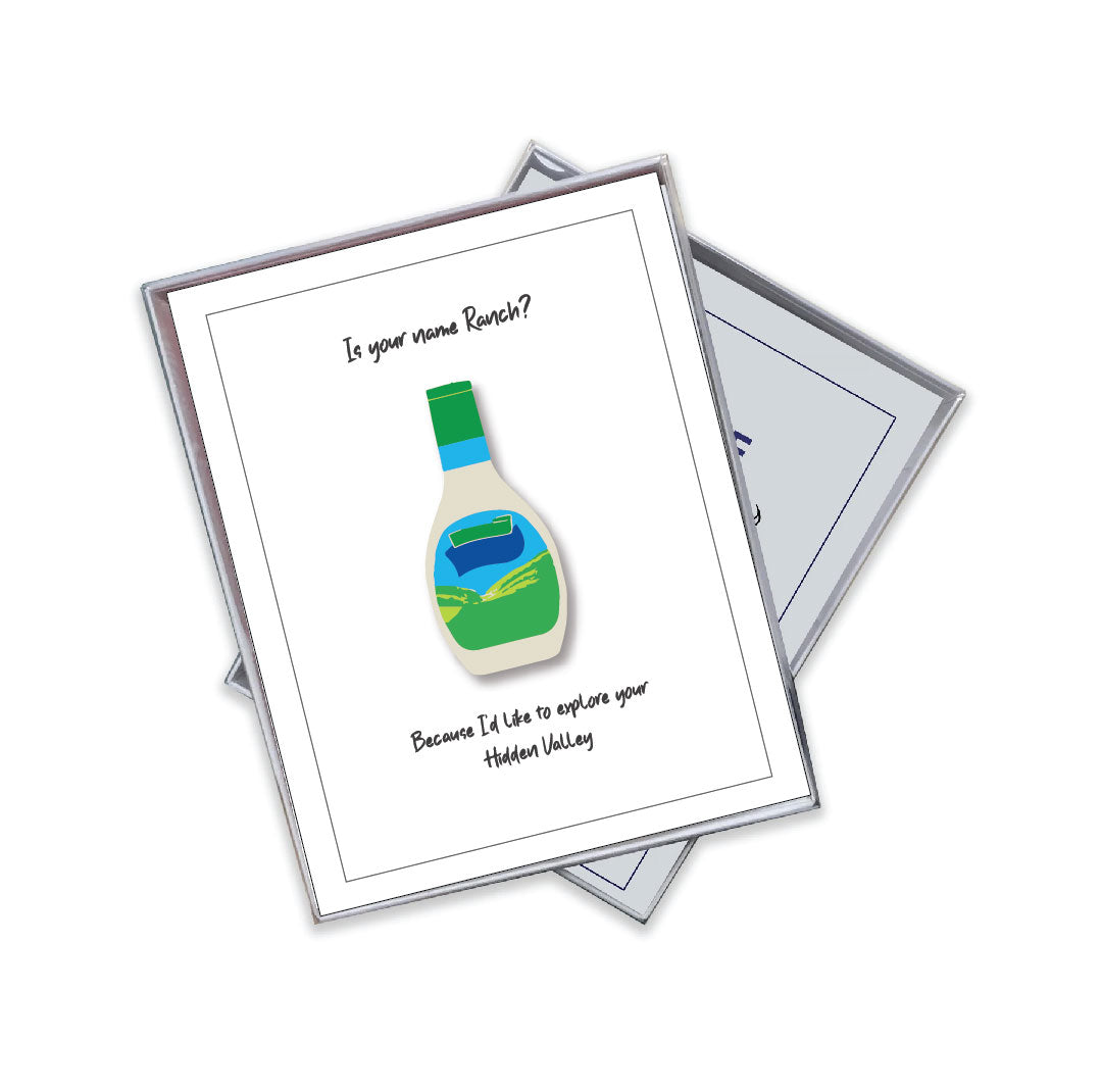 Ranch Dressing Valentine's Day Card