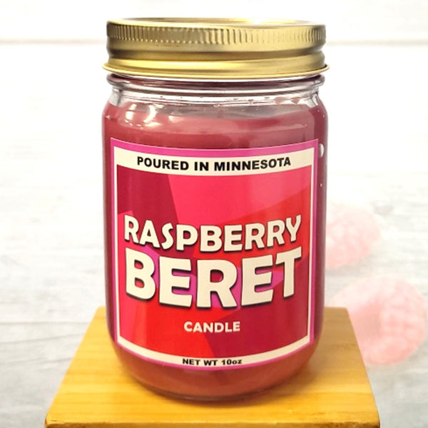 Raspberry Beret Candle