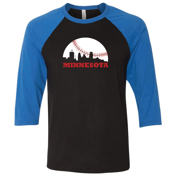 Skyline Minnesota Baseball Raglan