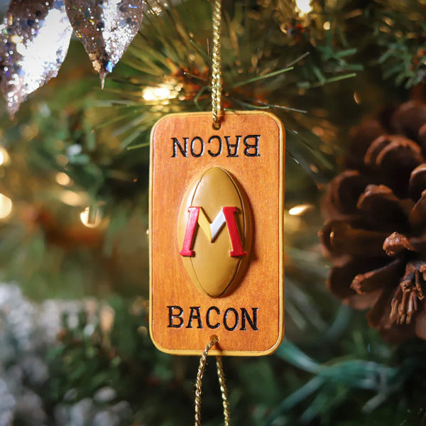 Slab of Bacon University of Minnesota Christmas Ornament