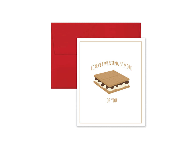 S'mores Valentine's Day Card