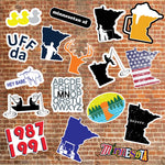 10 Pack - Minnesota Awesome Vinyl Stickers