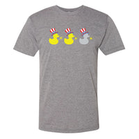 Star Spangled Duck Duck Grey Duck Minnesota T-Shirt