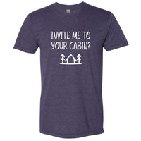 Invite Me To Your Cabin? Minnesota T-Shirt