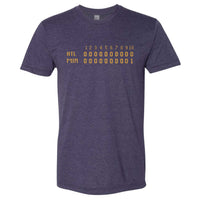 1991 Minnesota Baseball Game 7 Scoreboard T-Shirt