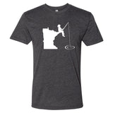 Minnesota Fishing (with Ponytail) T-Shirt