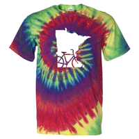 Bike Minnesota Tie-Dye T-Shirt