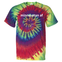 Minnesotan AF Tie-Dye T-Shirt
