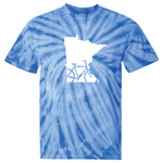 Bike Minnesota Tie-Dye T-Shirt